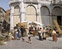 Jacques Francois Carabain IL PALAZZO DELLE DEBITE.(Amsterdam 1834–1933 Brussels) Flower Market in Padua (Oscar Mario Zatta)